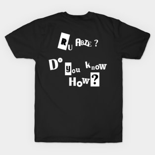 Are you able? inverted T-Shirt